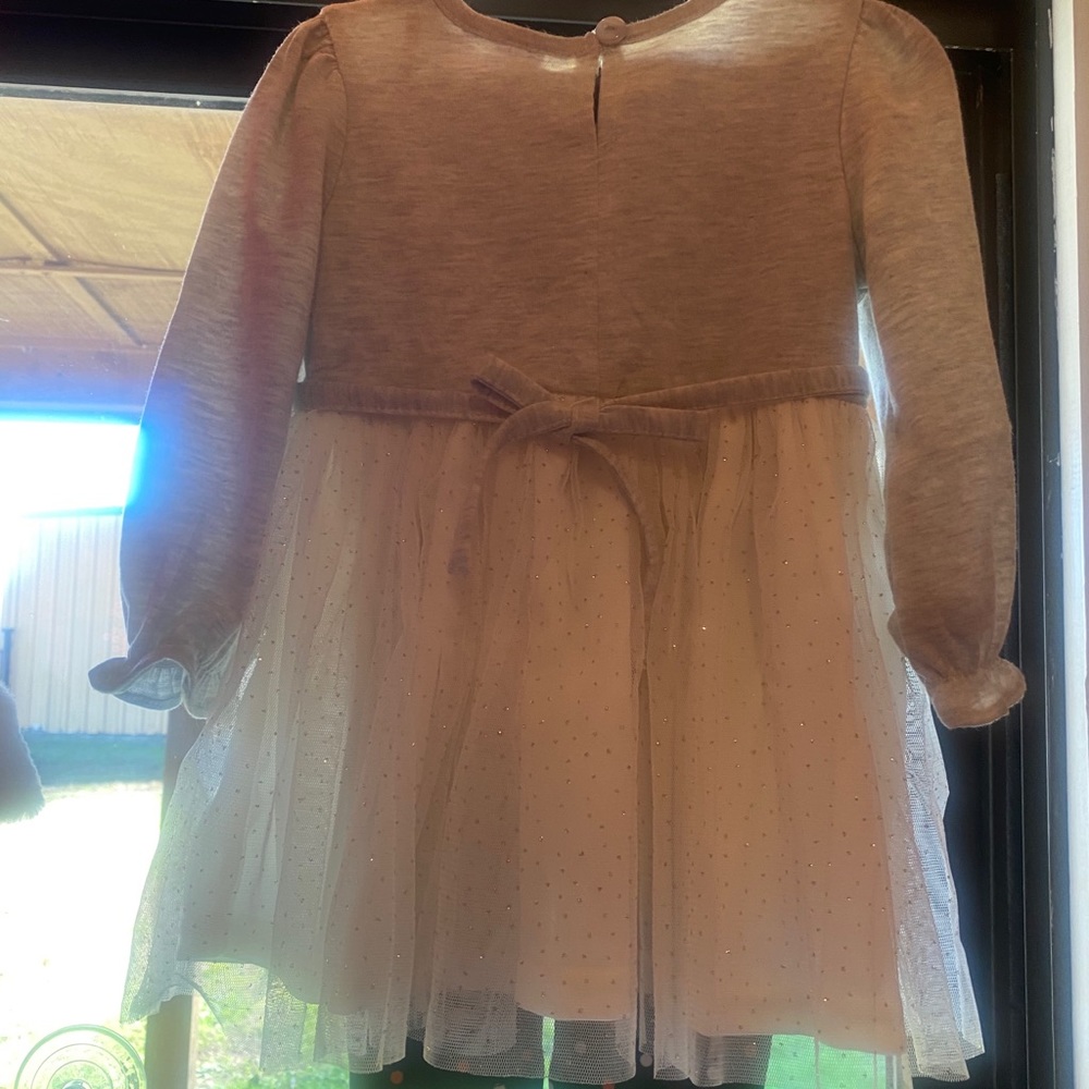 Thanksgiving dress with leggings